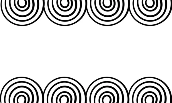 白色背景上的抽象圈背景 — 图库矢量图片