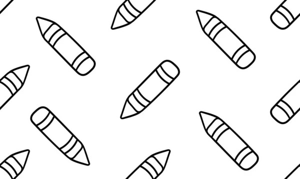 Crayon Fond Dessiné Main — Image vectorielle