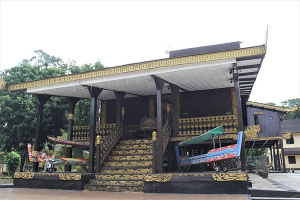 Jakarta Endonezya Nisan 2023 Taman Mini Endonezya Anıtı Indah Anjungan — Stok fotoğraf