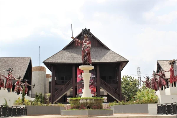 Jacarta Indonésia Abril 2023 Monumento Taman Mini Indonésia Indah Anjungan — Fotografia de Stock