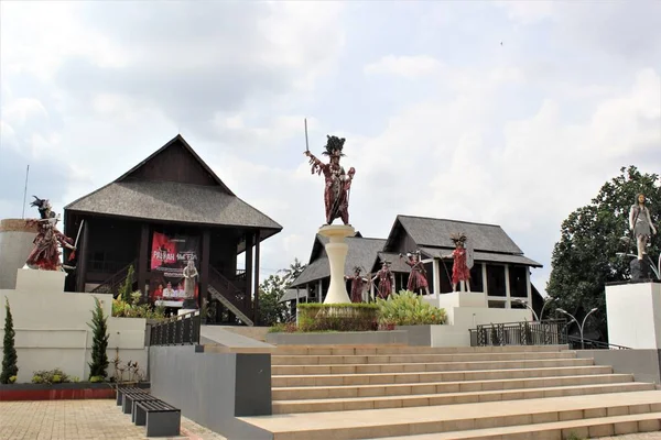 Jakarta Indonesia April 2023 Монумент Taman Mini Indonesia Indah Anjungan — стокове фото