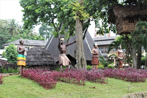 Jakarta Indonesia Abril 2023 Monumento Taman Mini Indonesia Indah Anjungan — Foto de Stock