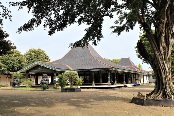 Jakarta Endonezya Nisan 2023 Anıt Taman Mini Endonezya Indah Anjungan — Stok fotoğraf