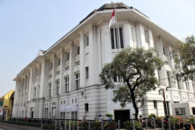 jakarta, Endonezya-23 Nisan 2023: müze fetahilah kota tua