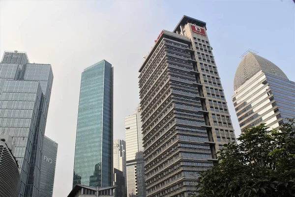 stock image Jakarta, Indonesia-18 June 2023 : view of sudirman street