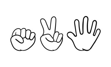 Beyaz arkaplana el çizimi illüstrasyon 2