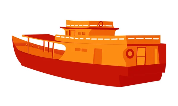 漁船のイラスト3 — ストックベクタ