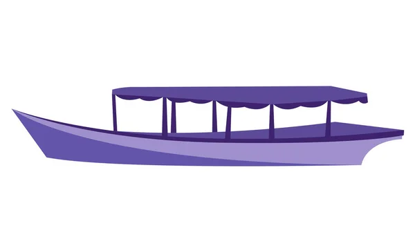 Illustration Fiskebåt4 — Stock vektor