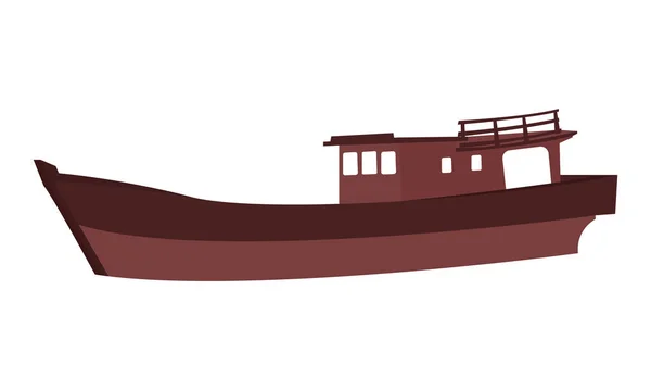 Απεικόνιση Αλιευτικού Σκάφους9 — Διανυσματικό Αρχείο