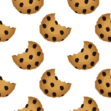 Kurabiyelerin kusursuz deseni kek çizimi 2