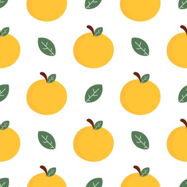 Çizim turuncu, pürüzsüz desen