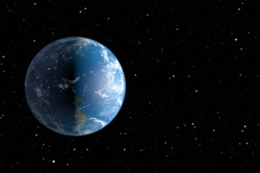 Dünya uzaydan görüldü.