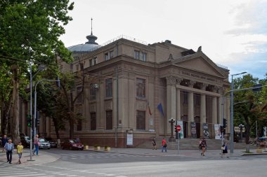 Chisinau, Moldova - June 26 2018: National Drama Theater 