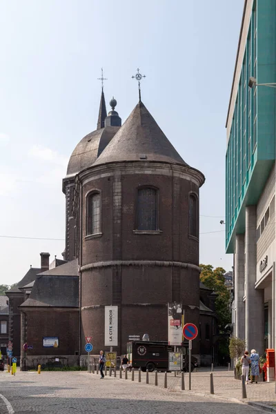 Lieja Bélgica Agosto 2017 Colegiale Saint Jean Evangeliste Iglesia Colegiata —  Fotos de Stock