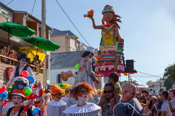 Saint Gilles Les Bains Réunion Juin 2017 Parade Lors Carnaval — Photo