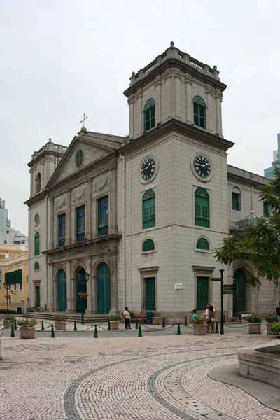 Macau Augustus 2007 Kathedraal Van Geboorte Van Onze Lieve Vrouw — Stockfoto