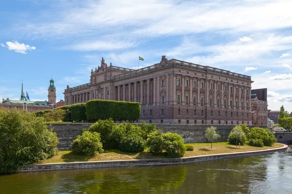 스톡홀름 스웨덴 2019 의사당 스웨덴어 Riksdagshuset Parliament House 스웨덴 의회의 — 스톡 사진