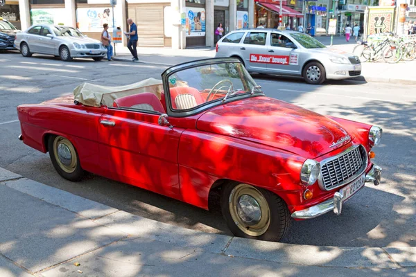 Вена Австрия Июня 2018 Автомобиль Skoda Felicia Выпускался Aznp 1959 — стоковое фото