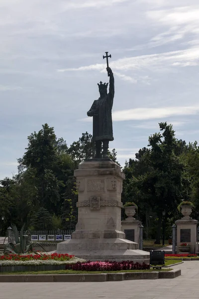 Chisinau Moldova Június 2018 Nagy István Emlékmű Kiemelkedő Emlékmű Fővárosban — Stock Fotó
