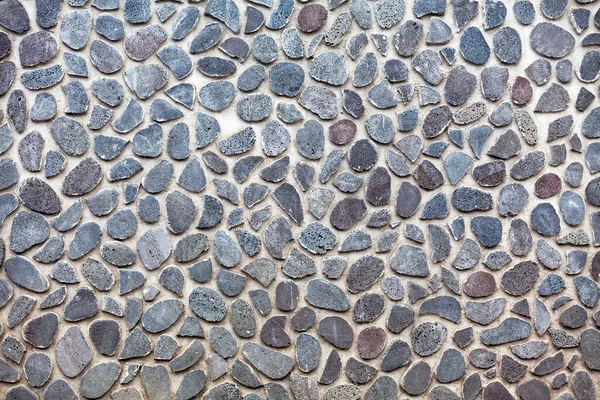Close-up on a lava stone wall background.