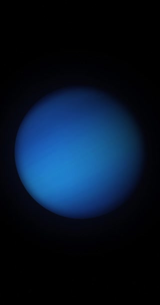 Зображення Планети Нептун Обертається Навколо Своєї Осі — стокове відео