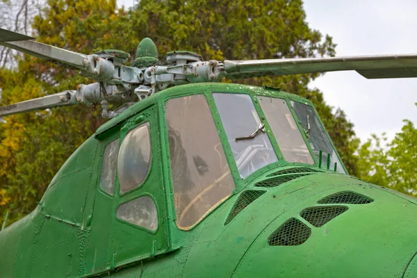 Helicóptero Utilizado Por Las Fuerzas Navales Búlgaras Desde Los Años — Foto de Stock