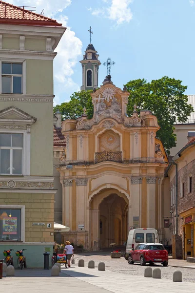 Vilna Lituania Junio 2019 Monasterio Santísima Trinidad Monasterio Construido Por — Foto de Stock