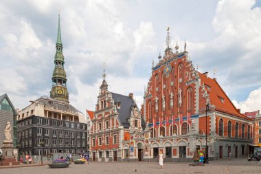 Riga, Letonya - 13 Haziran 2019: 