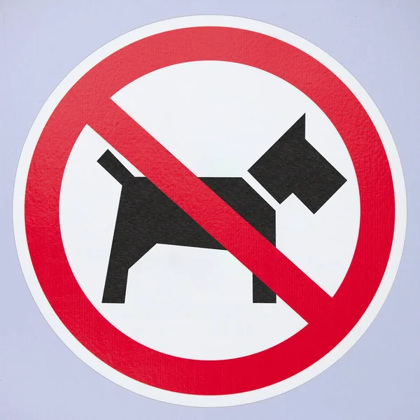 Close Dog Sign — Stock Photo, Image