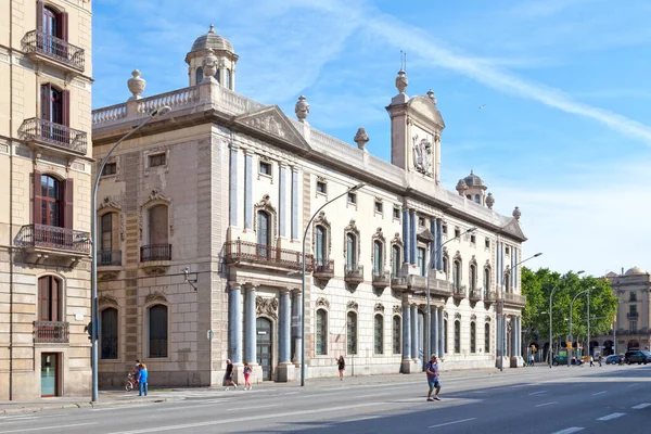 バルセロナ スペイン 6月08 2018 バルセロナの旧税関事務所 スペイン語 Antigua Aduana Barcelona または市民政府 — ストック写真