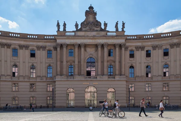Berlin Niemcy Czerwca 2019 Była Biblioteka Królewska Obecnie Siedziba Wydziału — Zdjęcie stockowe