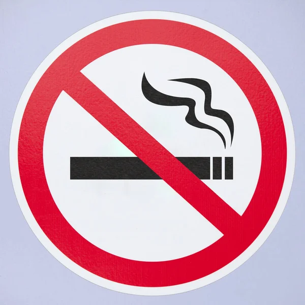 Primer Plano Señal Fumar — Foto de Stock