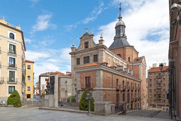 Madrid Spanien Juni 2018 Iglesia Del Sacramento Engelska För Church — Stockfoto
