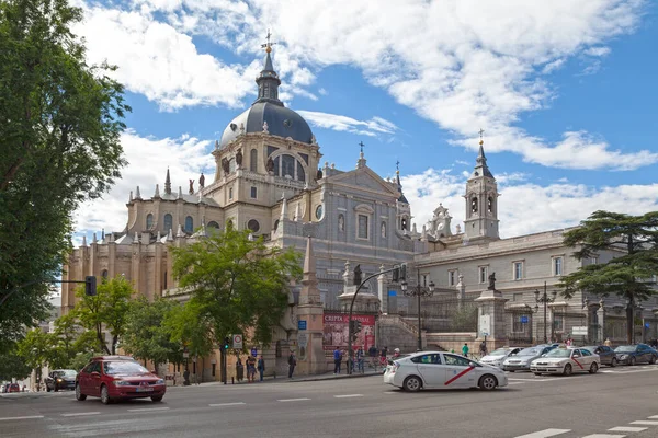 Madrid Spanje Juni 2018 Kathedraal Van Almudena Santa Maria Real — Stockfoto
