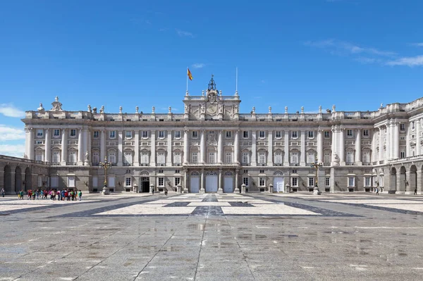 マドリード スペイン 2018年6月6日 マドリード王宮 スペイン語 Palacio Real Madrid マドリード市内にあるスペイン王室の邸宅ですが 国家儀式にのみ使用されます — ストック写真