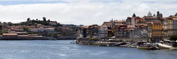 Porto Portugal June 2018 Panoramic View Douro River Vila Nova — Stock Photo, Image