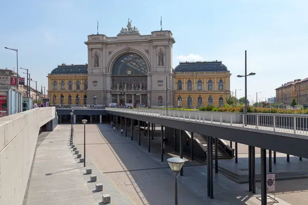 Budapest Hungría Junio 2018 Estación Tren Del Este Budapest Principal — Foto de Stock