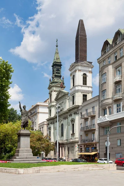 Будапешт Венгрия Июня 2018 Года Православный Собор Богоматери — стоковое фото