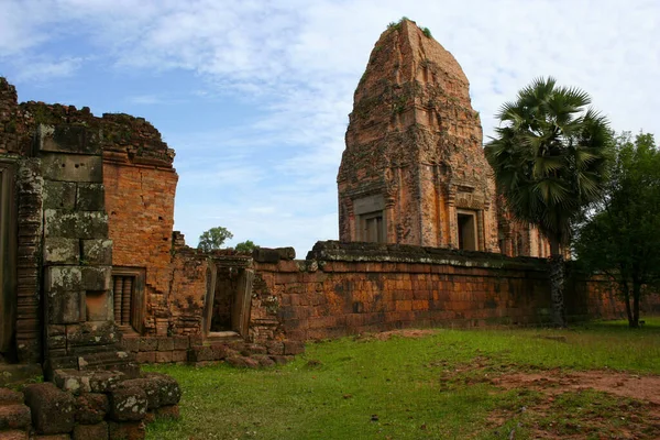 Prasat Pre Rup Hinduistický Chrám Kambodžském Angkoru Postavený Jako Státní — Stock fotografie