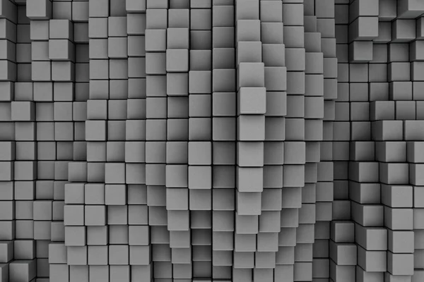 抽象立方体背景的特写 — 图库照片