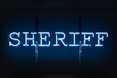 Mavi neon ışığı 