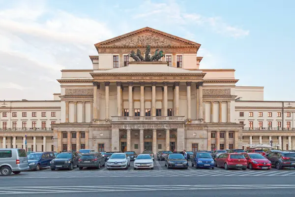 Варшава Польша Июня 2019 Года Большой Театр Большой Театр Национальная — стоковое фото