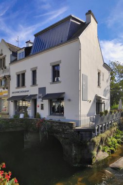 Pont-Aven, France - October 09 2021: The gourmet restaurant 