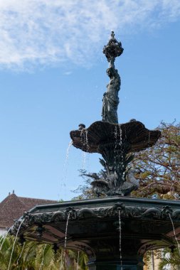 Çeşme 1862 'de Saint-Pierre de la Reunion' daki belediye binasının karşısındaki Place de l 'Hotel de Ville' de inşa edildi..