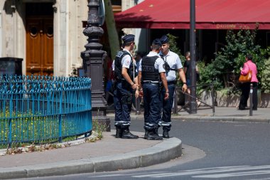 Paris, Fransa - 17 Temmuz 2017: 