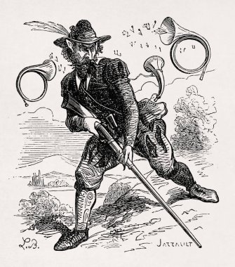 Louis Le Breton 'un Barbatos' u 1863 'te Jacques Collin de Plancy tarafından yazılan cehennem diyarı için yazdı. Barbatos bir Kont ve Cehennemin Dükü. Otuz şeytan lejyonuna hükmediyor ve lejyonlarını yönetmek için dört kralı var..