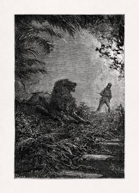 Illustration by Edouard Riou depicting Richard 