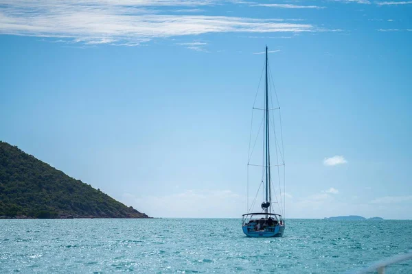 Yachts Bateaux Sur Océan Dans Queensland Australie Été — Photo