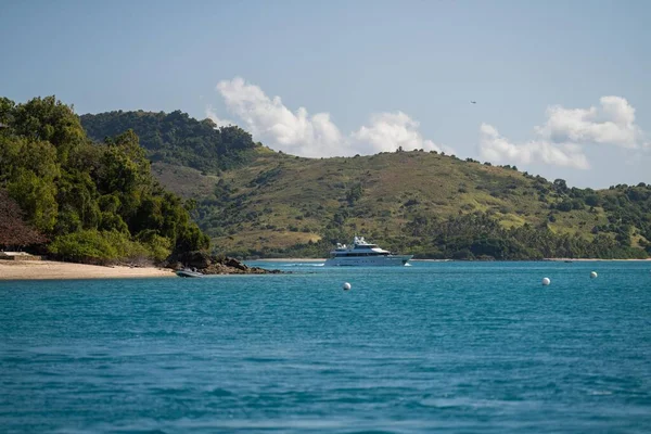 Îles Tropicales Super Yachts Dans Queensland Australie Printemps — Photo