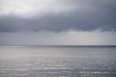 clouds over ocean in australia in winter